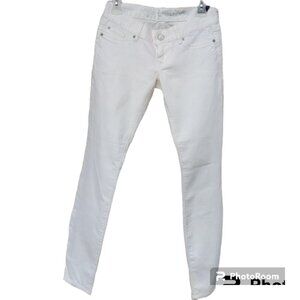 Express Zelda Jean Legging white sz 2 NEW